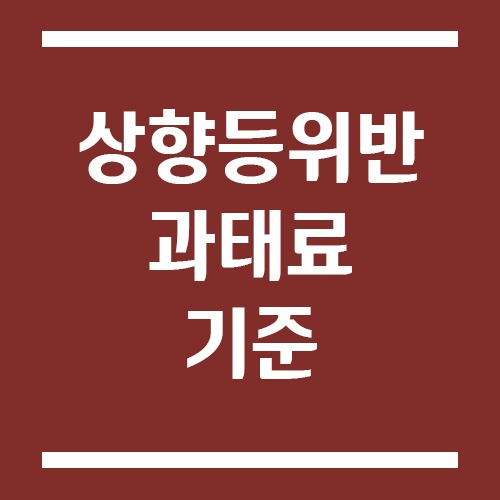 Read more about the article 상향등 위반 과태료 얼마일까? 실제 단속 기준과 범칙금 정리