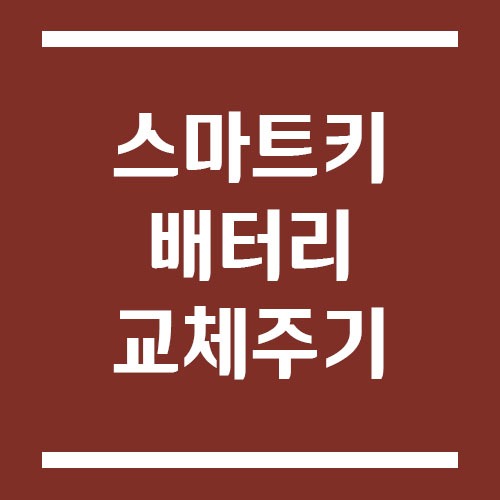 Read more about the article 스마트키 배터리 교체 주기와 방법