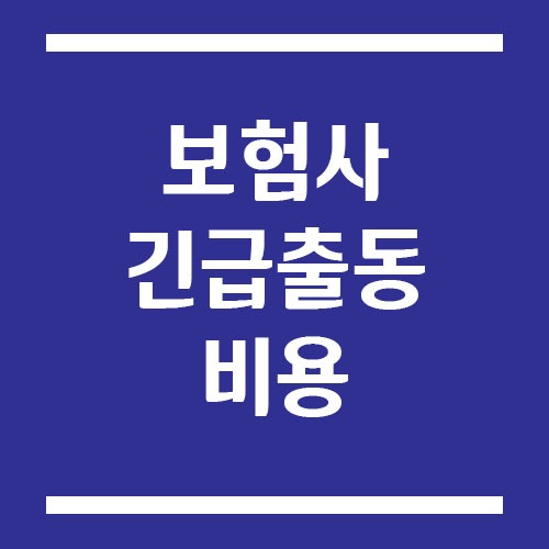 Read more about the article 보험사 긴급출동 부르면 비용이 나오나요? (배터리·견인·타이어 비용 등)