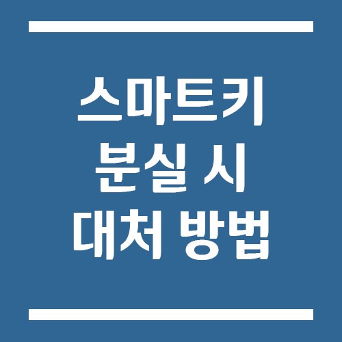 Read more about the article 스마트키 분실 시 대처 방법 | 비용 및 절차 안내