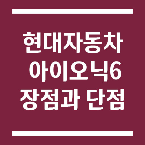 Read more about the article 현대 아이오닉6 장점과 단점 | 주행거리·충전속도·공간 비교 분석