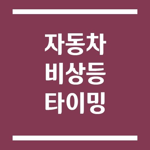 Read more about the article 비상등 타이밍 잘못 잡으면 생기는 실제 도로 위 위험 상황
