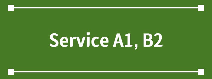 Service A1, B2