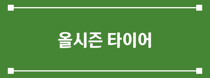 올시즌 타이어